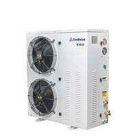 Unité de condensation à air refroidi à haute température de type ouvert 15HP 380V pour chambre froide