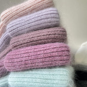 <span class=keywords><strong>Bonnet</strong></span> de <span class=keywords><strong>Ski</strong></span> en Gros, Chaud, Épais, pour Hommes et Femmes, Tricoté, Doux, Unisexe, Luxe Hiver, en Poil de Lapin Long et Moelleux, <span class=keywords><strong>Bonnet</strong></span> Angora - Product Image 3