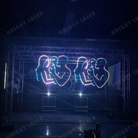 2 Вт полноцветный луч бар Dj Мини Лазерная Дискотека 3D огни для ночного клуба