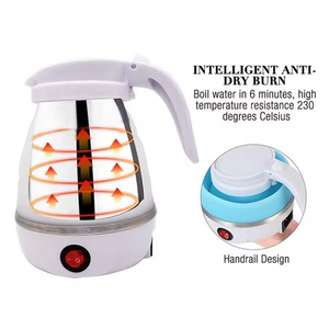 Hervidor Eléctrico de Vidrio de 2 Litros con Tapa de Acero Inoxidable Libre de BPA, Calentamiento Rápido, Apagado Automático, Agua Caliente - Product Image 3