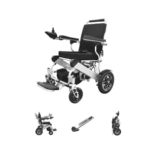 KRYL <span class=keywords><strong>Fauteuil</strong></span> <span class=keywords><strong>roulant</strong></span> électrique léger pour adultes <span class=keywords><strong>Fauteuil</strong></span> <span class=keywords><strong>roulant</strong></span> motorisé électrique pliable <span class=keywords><strong>tout</strong></span>-<span class=keywords><strong>terrain</strong></span> portable Walker & Rollator - Product Image 1