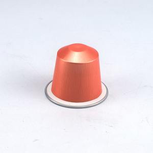 Capsule de café vide de 15ml en aluminium chaud or <span class=keywords><strong>Orange</strong></span> rose pomme vert bleu vert couleur capsule de café avec fond de filtre personnalisé - Product Image 4