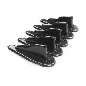 Accesorios de decoración exterior <span class=keywords><strong>para</strong></span> coche, aleta de tiburón negra, fibra de carbono, aleta de tiburón, decoración trasera, antena - Product Image 1