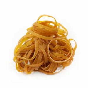 China supplier yellow rubber band 38*10mm wide anchor natural rubber custom rubber band manufacturers