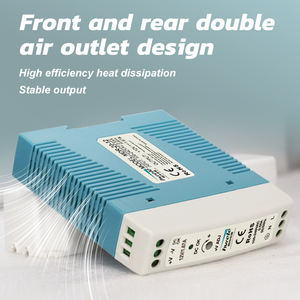 एकल-चरण MDR-20W-12V रेल-माउंटेड स्विचिंग बिजली की आपूर्ति 24 वी/1.67a डीसी निगरानी ट्रांसफार्मर मॉड्यूल 60hz कम वोल्टेज उत्पादन - Product Image 3