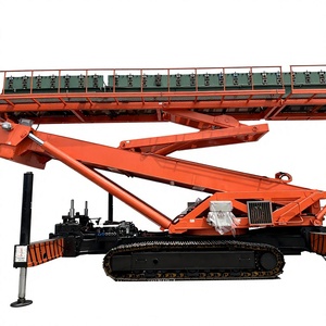 Véhicule de travail aérien hydraulique, camion électrique sur chenilles avec moteur pour l'installation d'équipements montés sur toit, export - Product Image 1