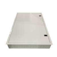 Boîtier de distribution mural modulaire en métal, étanche, de type en saillie/encastré, pour électronique et instruments