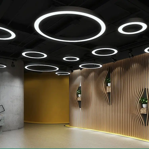 <span class=keywords><strong>OEM</strong></span> tùy chỉnh thiết kế chiếu sáng trong nhà đèn lịch thi đấu có thể kết nối <span class=keywords><strong>LED</strong></span> Strip treo trần văn phòng Mặt dây chuyền tuyến tính <span class=keywords><strong>LED</strong></span> <span class=keywords><strong>Batten</strong></span> ánh sáng - Product Image 5