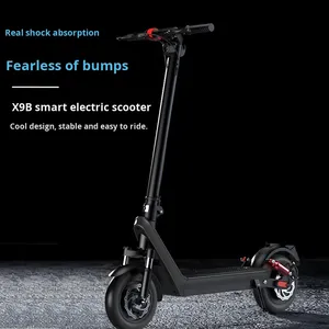 Bicicleta Eléctrica Profesional de Dos Ruedas, Sin Escobillas, Doble Motor de 36V 500W, Alta Potencia, Digital Inteligente, 70km de Autonomía, Suspensión Completa, Impermeable, Unisex - Product Image 4