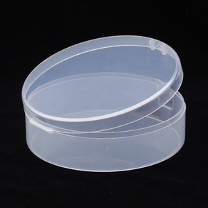 Bán Sỉ Bình Đựng Tròn Bằng Nhựa <span class=keywords><strong>Polypropylene</strong></span> 150G 150Ml Có Nắp Lật Có Bản Lề Để Làm Quà Tặng, Đồ Thủ Công, Trang Sức - Product Image 3