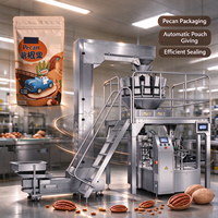 Machine d'emballage efficace pour noix de pécan avec peseuse électronique pour noix de pécan, noix, amandes, noix de cajou, pistaches, cacahuètes et autres granulés