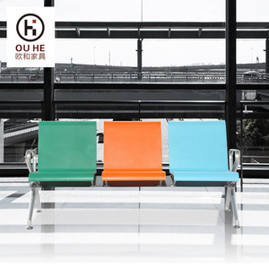 Sillas de espera P1615 con pasamanos para uso en hospitales, aeropuertos y bancos en Europa - Product Image 1