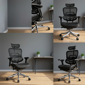 For ELITE <b>CHAIR</b> Modern Ergonomic Lift Mesh <b>Chair</b> Foam Fabric Material Swivel Tilting Home Office Hotel School Hospital - Product Image 3