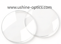 Lentille optique sphérique en verre K9 de précision, double convexe, biconvexe, à haute transmission, avec revêtement antireflet, pour laboratoire