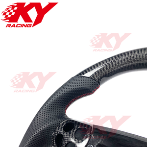Volante Deportivo de Fibra de Carbono para Mercedes-Benz SLK SLK350 SLK55 SLK63 W205 W222 GLA45 C43 C63 GLS E63 GT S65 SL550 AMG - Product Image 2