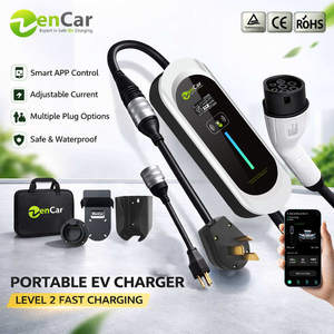 32A 15A ไฟฟ้าโมเดล40A ชาร์จ EV แบบโมดูลาร์พร้อมด้วยปลั๊กที่ Nema5-<span class=keywords><strong>15</strong></span> Nema10-50 110V 240V ชนิดที่2 zencar potable evse ที่มีหน้าจอ1.3 - Product Image 1