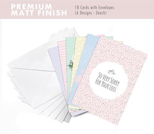 Myway скоро выберется в ассортименте карточек с конвертами, 18 карточек 6 видов конструкций, напечатанных на толстой карточке - Product Image 6