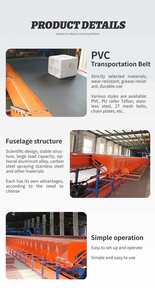 Automatische Rubberen Roestvrijstalen 50 M/min Aanpasbare Maat Duurzame Weegsorteertransportband Optische Camera Sorteermachine - Product Image 6