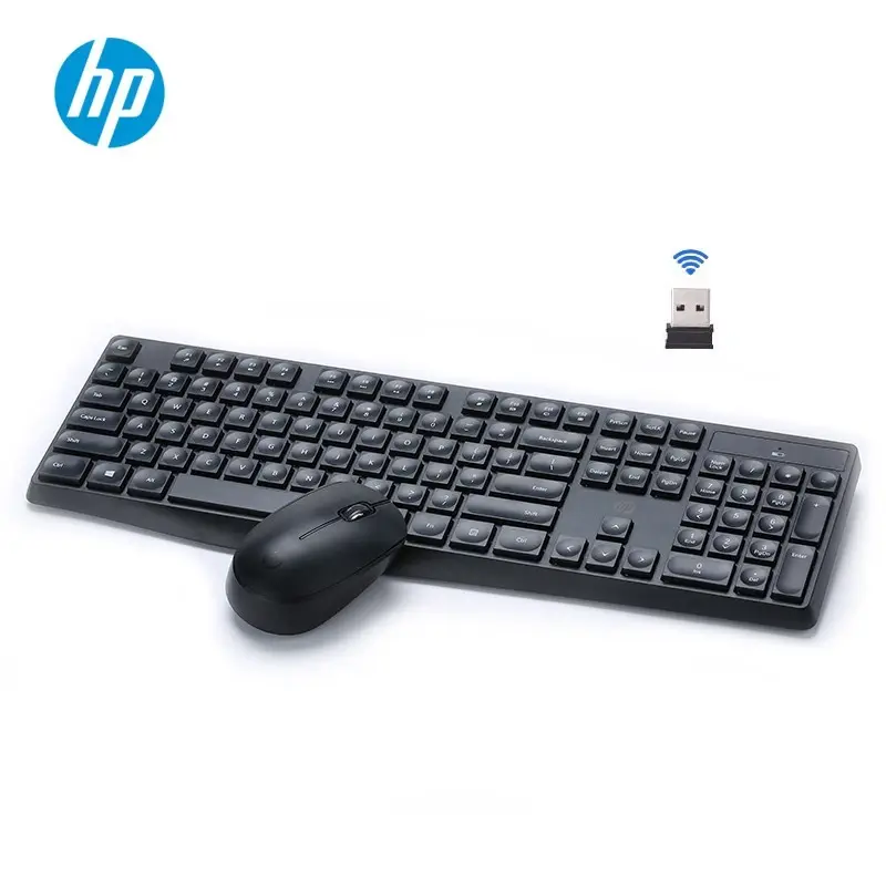 For Hp Cs10 2.4g Wireless Keyboard Mouse Set Laptop Power Saving Portable Keyboard Mouse Set