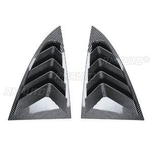 For Tesla Model 3 2024+ Exterior Accessories Car Side Rear <b>Window</b> Louver Shutter <b>Cover</b> Rear Quarter Panel <b>Window</b> Body Kit - Product Image 6