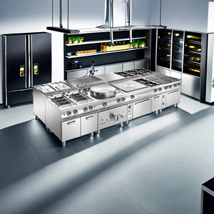 Equipo de cocina comercial de alta resistencia Grace, equipo de catering para comida de restaurante, cocina comercial de fabricación de acero - Product Image 1