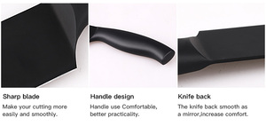 Xyj ensemble <span class=keywords><strong>de</strong></span> couteaux <span class=keywords><strong>de</strong></span> cuisine, série foncée, tout <span class=keywords><strong>noir</strong></span>, coutellerie en acier inoxydable, ensemble <span class=keywords><strong>de</strong></span> couteaux <span class=keywords><strong>de</strong></span> cuisine à manche creux, ensemble <span class=keywords><strong>de</strong></span> 13 pièces - Product Image 2