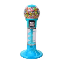 Fabricant de machines de jeux à capsules Gashapon les plus rentables pour stands de foire, avec capsules torsadées à tête ronde, vente en gros usine