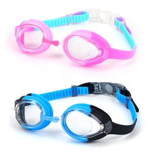 לוגו מותאם אישית מחיר סיטונאי באיכות גבוהה ללא דליפה משקפי שחייה נגד ערפל לילדים - Product Image 3