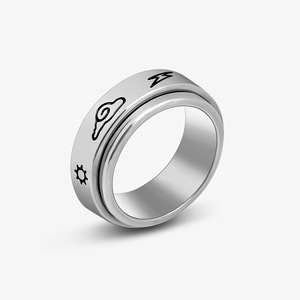 Hot Sale China Wholesale Fidget Roterende Ringen Rvs Chain Spinner <span class=keywords><strong>Ring</strong></span> Voor Mannen - Product Image 6