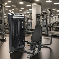 Utilisation commerciale broche chargée poitrine bras entraînement professionnel Gym Fitness équipement noms pectoral mouche pectorale presse Machine
