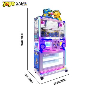 Machine à jeux commerciale 2 joueurs en métal, à monnayeur, attrape-prix, rechargeable, anglais/japonais, pour lieux de divertissement intérieurs - Product Image 6