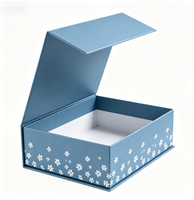Scatola Regalo Magnetica di Lusso a Forma di Libro con Logo Personalizzato Stampato, Confezione in Carta Riciclabile Rigida con Chiusura Magnetica