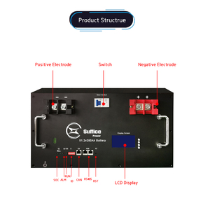 แบตเตอรี่ลิเธียมไอออน LiFePO4 แบบชาร์จได้ 51.2V 200Ah 280Ah 300Ah สำหรับเก็บพลังงาน - Product Image 5