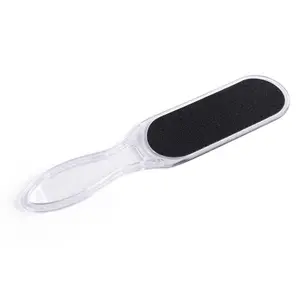 Pedicure Plastic Double Sided Foot File Replacement Callus Remover Peicure Foot Rasp File with Replaceable Sandpaper