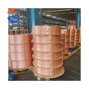 astm b280 3/8 1/4 1/2 flexible pancake coil copper pipe coil tubing roll for air conditioner