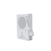 T double voie fenêtre compteur interphone main système de connexion vocale montage mural système d'interphone gratuit pour la billetterie bancaire