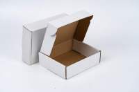 Logo personnalisé à l'intérieur de la boîte d'emballage en carton ondulé kraft brun avec logo