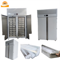 Machine à glace commerciale verticale à refroidissement direct, sans réfrigérant, 5 tonnes, fabrication automatique de glaçons en cubes