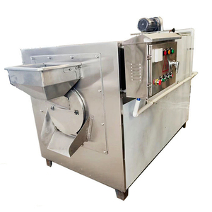 <strong>Drum</strong> Type Gas Electric SoyaBean Chickpea Ground Nut Cacao Cocoa Bean Drying <strong>Roaster</strong> Roasting Machine - Product Image 3