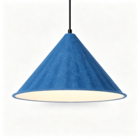 Suspension acoustique dôme classique haut de gamme en feutre PET moulé 100 % fibre de polyester insonorisant pour usage commercial
