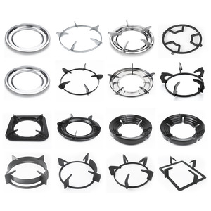Support de cuisinière à gaz en fonte, base antidérapante épaissie pour accessoire de support de cuisinière à gaz liquéfié - Product Image 3