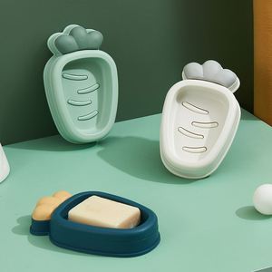 Travel Fruits Case <b>Holder</b> With Strong Sealing White Color Round <b>Soap</b> Box Packing - Product Image 3