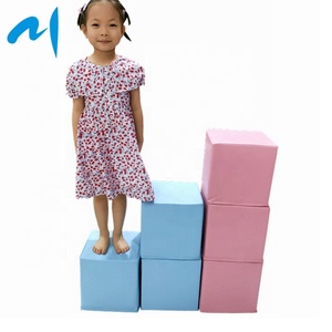 Criança Interior Soft Play Espuma Equipamento Active Play Pastel Color Grande Estrutura <span class=keywords><strong>Building</strong></span> <span class=keywords><strong>Blocks</strong></span> - Product Image 1