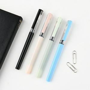 Nanmu Roller Pen 0.5 Mm Quick Dry <b>Plastic</b> Shell Business Writing Exam Use - Product Image 1