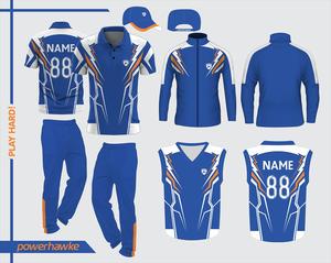 Uniforme de Cricket de Diseño Personalizado, Conjunto Completo de Jersey y Pantalones con Cuello Personalizado, Nombre del Equipo, Logo, Color y Tamaño - Product Image 3