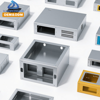 Boîtier d'amplificateur sur mesure en tôle, fabrication de boîtiers d'amplificateur, boîtier métallique pour équipement audio, OEM ODM personnalisé