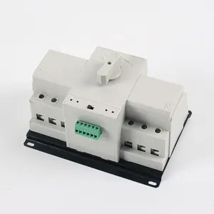 HOT SALE Automatic Transfer Switch Generator Controller Single Phase 2 Phase 3p 63a Ac Dual Power Changeover Switch Ats