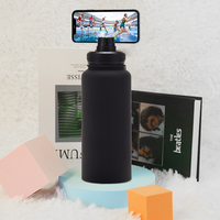 Vente directe d'usine bouteille d'eau magnétique Camping bouteille de boisson bouteille d'eau isolée en acier inoxydable avec logo personnalisé