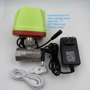 Tự động shut-off van rò rỉ báo động van thép không gỉ 304 3/4 ''1" 1/2 "rò rỉ nước báo động dò - Product Image 2