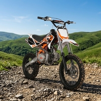 Moto tout-terrain pour enfants Kayo TSD110 110cc 4 temps à essence avec démarrage semi-automatique 4 vitesses et démarrage au kick